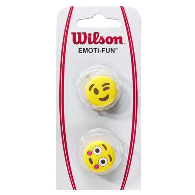 在庫処分特価】ウィルソン(Wilson) EMOJI DAMPENER 絵文字 振動止め 2種1組 WR8405401001-WINKING×EYES WIDE OPEN(21y10m) | Wilson