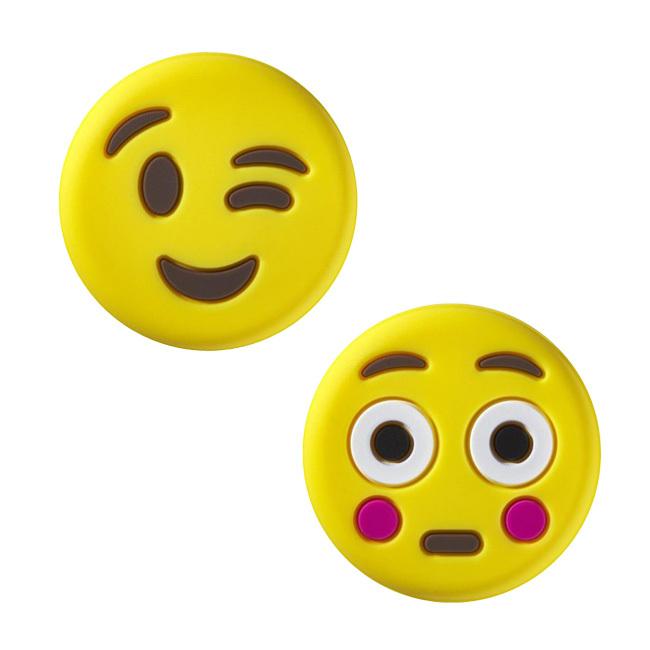 在庫処分特価】ウィルソン(Wilson) EMOJI DAMPENER 絵文字 振動止め 2種1組 WR8405401001-WINKING×EYES WIDE OPEN(21y10m) | Wilson | 01