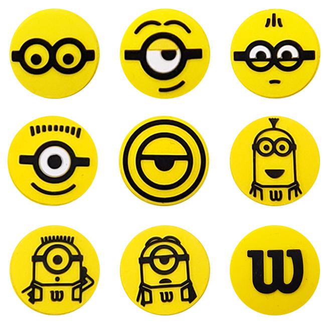 ウィルソン Wilson 21 Wilson Minions ミニオンズ バイブレーションダンプナー 振動止め 1個 21y4m アミュゼスポーツ 通販 Yahoo ショッピング