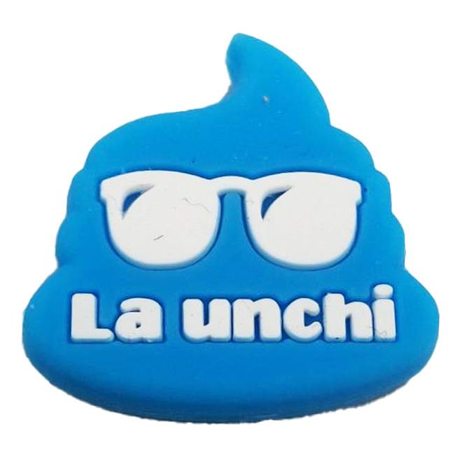 在庫処分特価】ラケットにつけて運を味方に ？ La Unchi(ラウンチ) かわいい うんちダンプ ラッキーチャーム ダイカット振動止め 1個 LUD001(21y12m) |  | 09