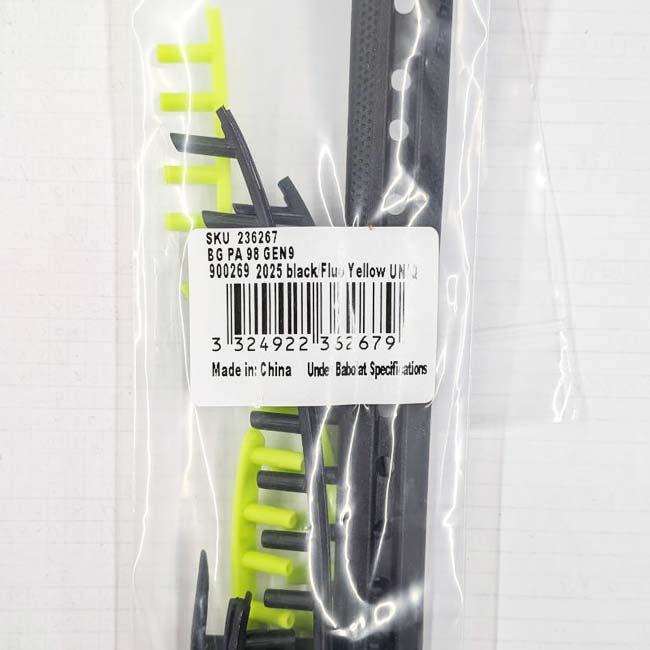 グロメット バボラ(Babolat) BG 2026 PURE AERO 98 ピュアアエロ98 交換用グロメット 900269-2025 ブラック×フルオイエロー(26y3m) | Babolat | 01