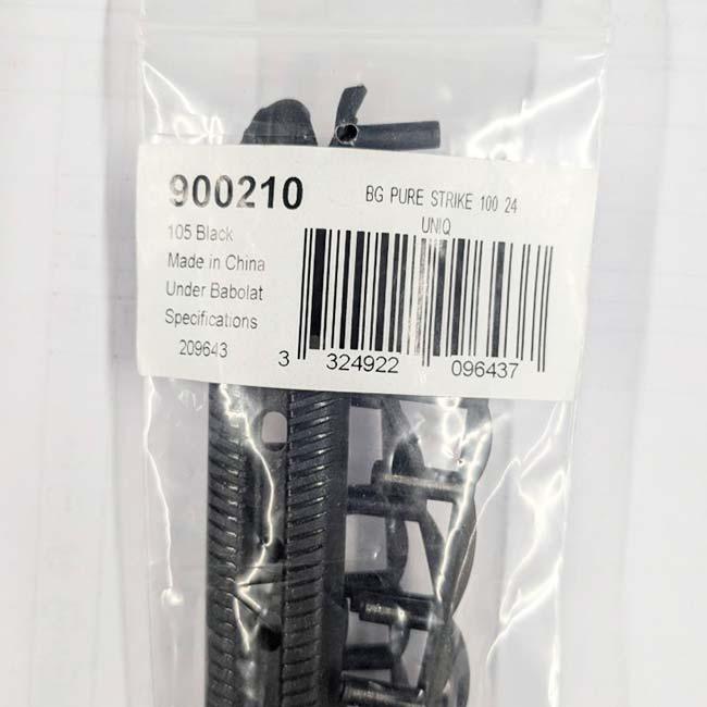 グロメット バボラ(Babolat) BG 2024 ピュアストライク 100 16×19／チーム／ライト／ジュニア25／ジュニア26 交換用グロメット 900210-105ブラック(25y3m) | Babolat | 01