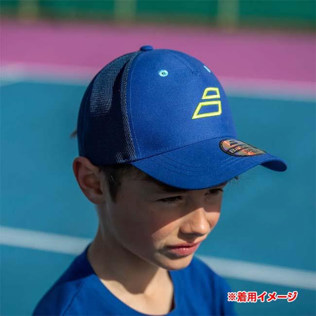 バボラ(Babolat) 2024 ジュニア CURVE TRUCKER カーブ トラッカー ジュニアメッシュキャップ 帽子 5JB1225-4118ソーダライトブルー(24y9m) | Babolat | 03