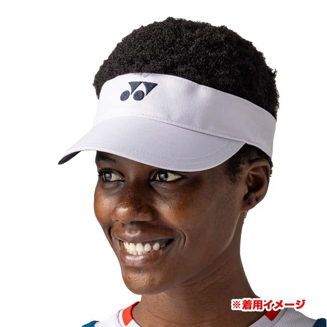 ヨネックス(YONEX) 2026 レディース ロゴ刺繍入りサンバイザー 日よけ　バイザー 40113(26y2m) | YONEX | 07