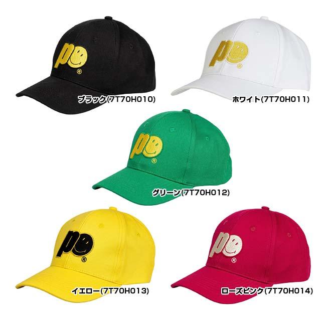 プリンス(Prince) 2025 レディース PRINCE×SMILEY 刺繍入りキャップ 7T70H01(25y10m) | Prince | 01