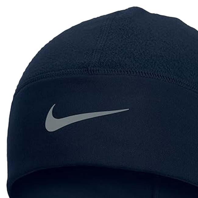 ナイキ(NIKE) ユニセックス Therma-FIT サーマフィット フリース ビーニー ニット帽 CW6000-445 オブシディアン×Sグレー(26y1m) | NIKE | 01