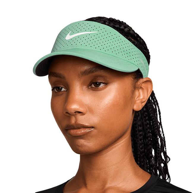 ナイキ(NIKE) ユニセックス Dri-FIT ADV アドバンテージ ACE エース サンバイザー FB6443-017 キャノン×ホワイト(26y1m) | NIKE | 02
