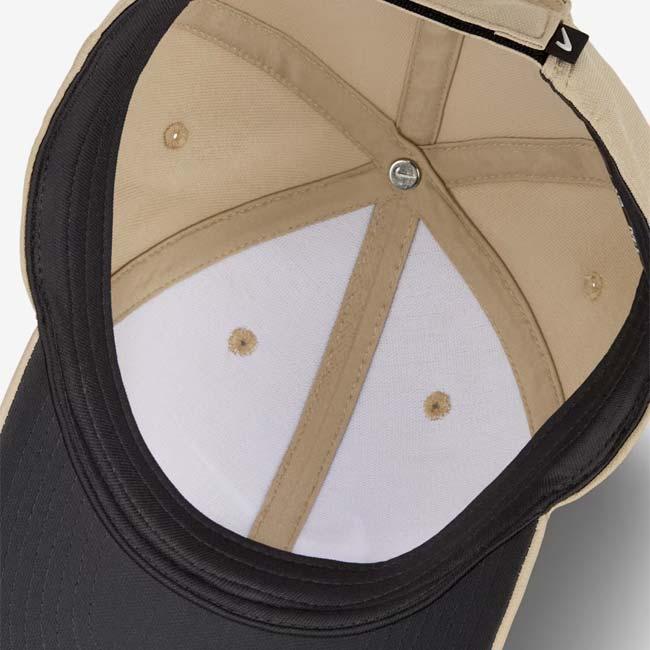 ナイキ(NIKE) 2025 HO ユニセックス Dri-FIT クラブ ストラクチャード スウッシュ キャップ FB5625-247 カーキ×ホワイト(25y12m) | NIKE | 04