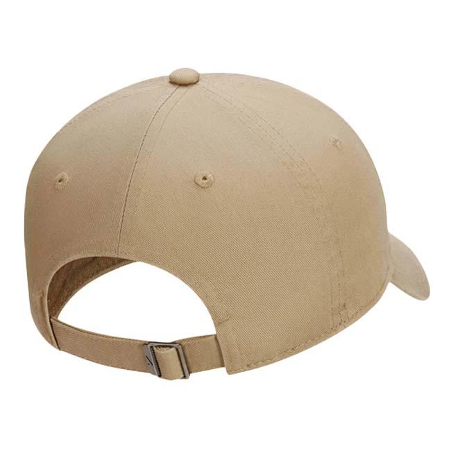 ナイキ(NIKE) 2025 HO ユニセックス CLUB クラブ アンストラクチャード フューチュラ ウォッシュ キャップ FB5368-297 パラシュートベージュ×WH(25y12m) | NIKE | 01