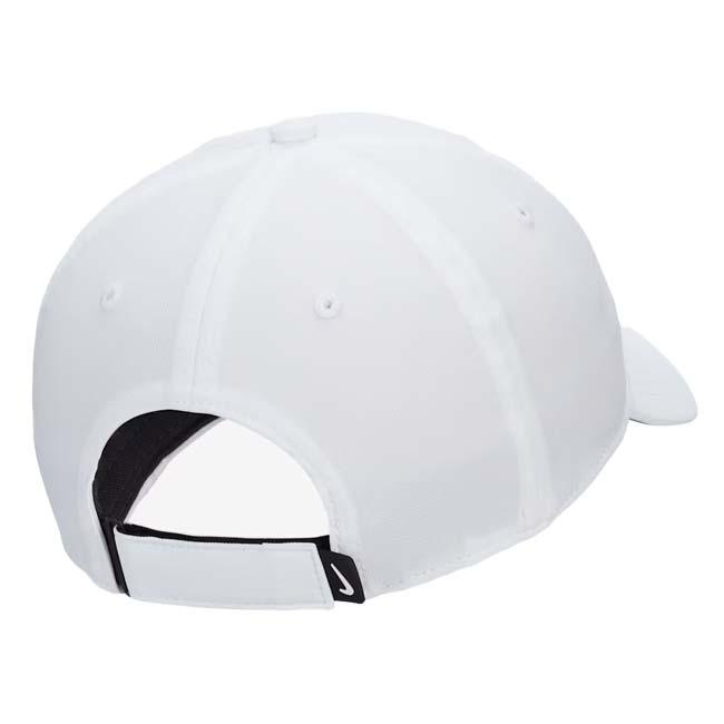 ＵＳサイズ ナイキ(NIKE) 2025 FA ユニセックス Dri-FIT クラブ ストラクチャード スウッシュ キャップ FB5625-100 ホワイト×ブラック(25y11m) | NIKE | 01