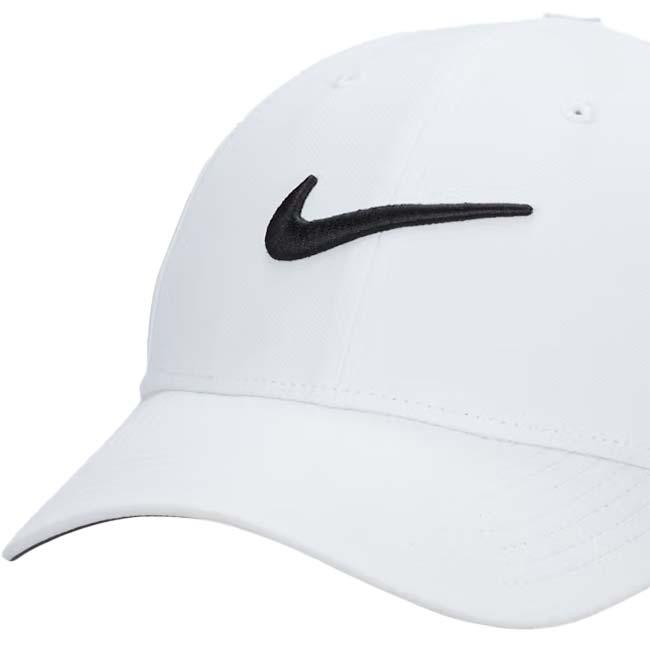 ＵＳサイズ ナイキ(NIKE) 2025 FA ユニセックス Dri-FIT クラブ ストラクチャード スウッシュ キャップ FB5625-100 ホワイト×ブラック(25y11m) | NIKE | 02