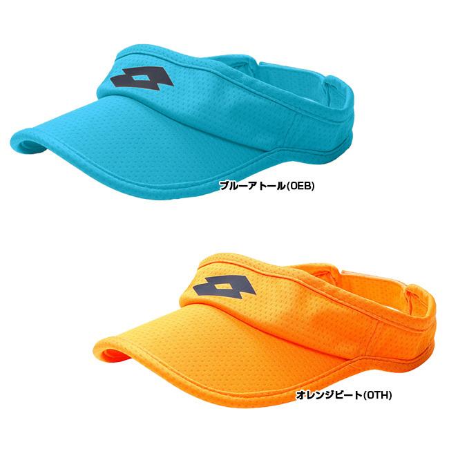 在庫処分特価 ロット(LOTTO) 2022 SS レディース ロゴ入り バイザー 日よけ L52071(22y5m) | LOTTO | 01