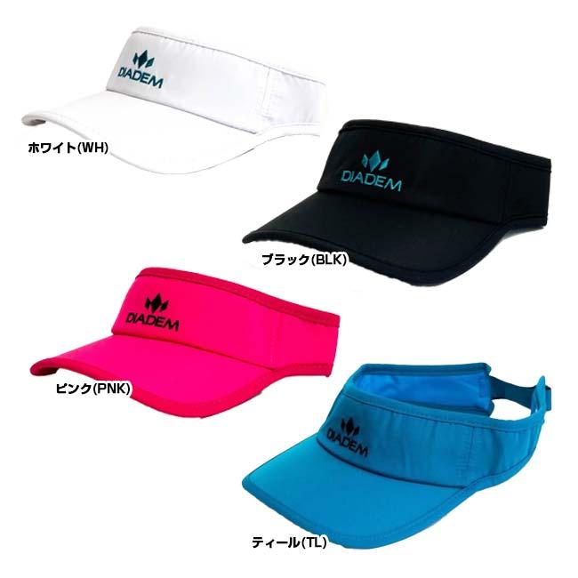 ダイアデム(DIADEM) ユニセックス 刺繍入り セレクトバイザー 日よけ S-VIS(24y2m) |  | 01