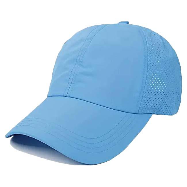 ロゴなし どのブランドのウェアにも合わせやすい テニス馬鹿 レディース ポニーテール メッシュキャップ マジックテープアジャスター TE179995(24y4m) |  | 12