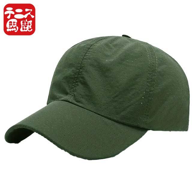 ロゴなし どのブランドのウェアにも合わせやすいシンプルキャップ テニス馬鹿 ユニセックス クイックドライ 超薄型 総メッシュキャップ 金属バックル TE179996 |  | 05