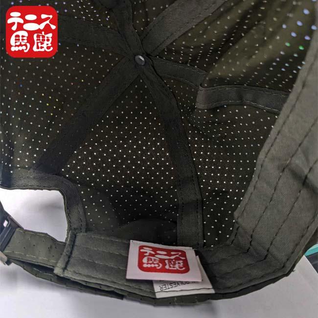 ロゴなし どのブランドのウェアにも合わせやすいシンプルキャップ テニス馬鹿 ユニセックス クイックドライ 超薄型 総メッシュキャップ 金属バックル TE179996 |  | 06