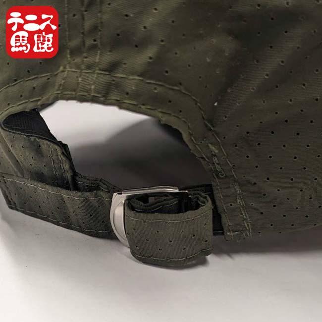 ロゴなし どのブランドのウェアにも合わせやすいシンプルキャップ テニス馬鹿 ユニセックス クイックドライ 超薄型 総メッシュキャップ 金属バックル TE179996 |  | 07