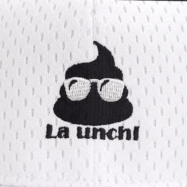 在庫処分特価】La Unchi(ラウンチ) 2021 ユニセックス かわいい うんち ロゴ刺繍入り ハニカムエアーキャップ LUC001(21y12m) |  | 05