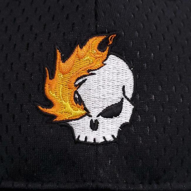 在庫処分特価】MERA2(メラメラ) 2021 ユニセックス メラメラ ロゴ刺繍入り ハニカムエアーキャップ MRC001(21y12m) |  | 02