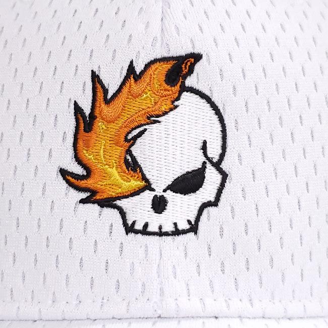 在庫処分特価】MERA2(メラメラ) 2021 ユニセックス メラメラ ロゴ刺繍入り ハニカムエアーキャップ MRC001(21y12m) |  | 05