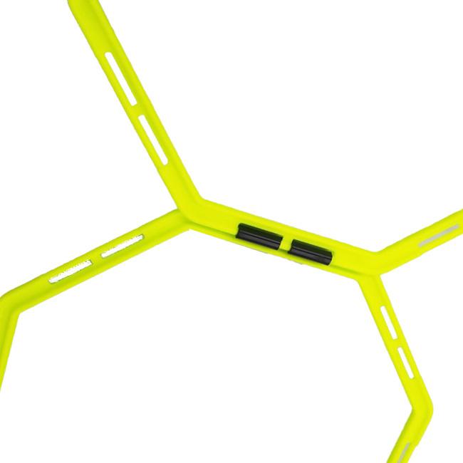 在庫処分特価】ナイキ(NIKE) AGILITY WEB アジリティウェブ アジリティグリッド 6個セット AT5014／AT7022-753 ボルト×ブラック(22y1m)の画像