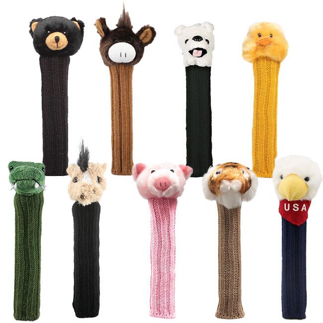 可愛い？狙い プレゼントにも最適 テニス用 アニマルグリップカバー ぬいぐるみ型グリップガード グリップソックス(17y1m) | 