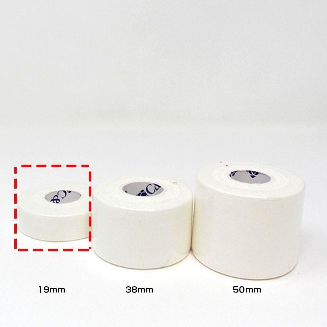 スポーツテーピング ヘリオ HELIO C&G ホワイトテープ 19mm×12m 64巻入り(１箱) 非伸縮 固定用テープ CG19WT-64 |  | 01