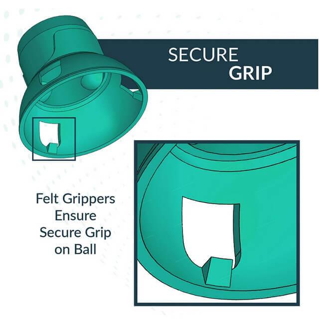 カンタンにボールが拾える  Pop-iT(ポップイット) Lil POPーIt リル ポップイット グリーン ボール拾い用キャップ キッズラケット用 G00000-G0 |  | 01