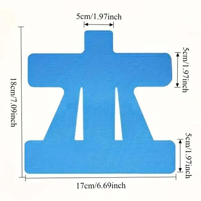 15枚入り／肩のサポートに  プレカット キネシオロジーテープ 肩用 ショルダースポーツテープ 応急処置テープ 筋肉損傷 TE219976(25y10m) |  | 08