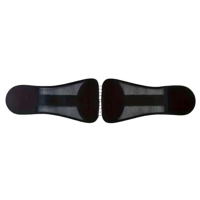 腰痛対策・姿勢矯正に  ユニセックス 通気性メッシュ腰サポーター コルセット ウエストサポートベルト プーリー(滑車)仕様 腰ベルト TE219986ブラック(24y8m) |  | 03