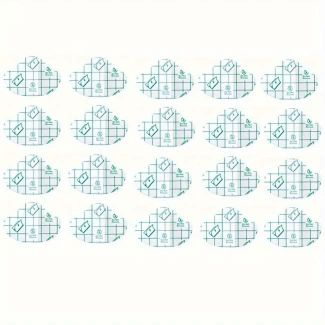 靴ズレの予防・保護に  かかと保護パッド 靴擦れ予防 クツズレ保護 山型 20枚入り TE219987(24y7m) |  | 01