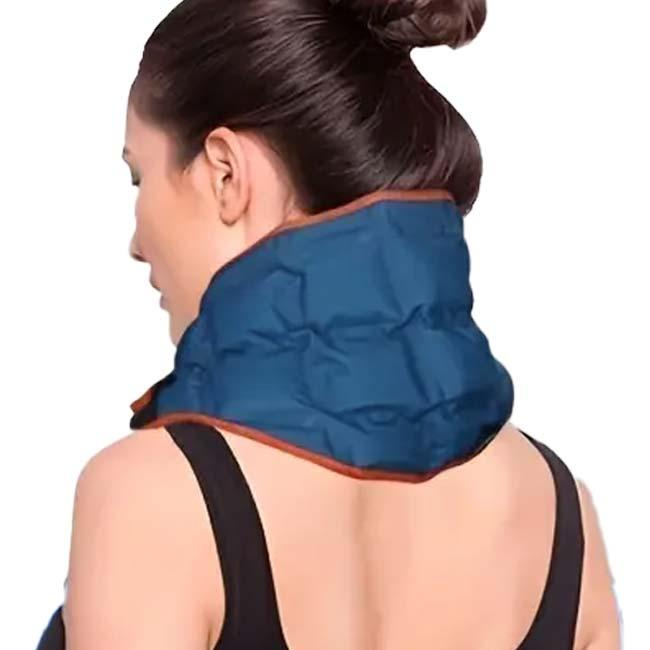 筋肉疲労の軽減に ネック アイスパック 首用 冷温湿布 ジェルネック