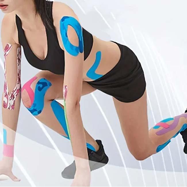 心躍るカモフラージュ柄  幅5cm キネシオロジーテープ 5ｍ 1巻入り 応急処置テープ 筋肉損傷 スポーツテープ TE219993(24y6m) |  | 07