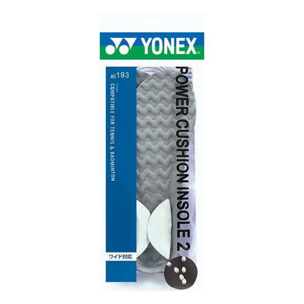 ヨネックス(YONEX) パワークッション ウェーブインソール2 (4E対応) グレー AC193-010 国内正規品 (18y3m)｜amuse37