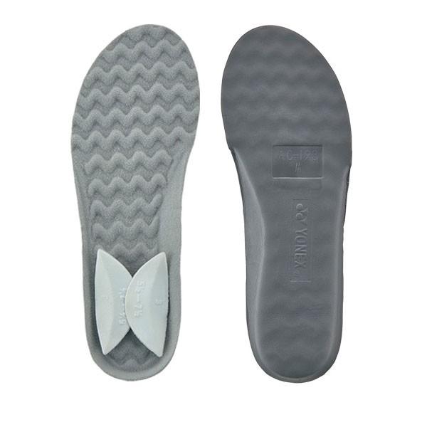 ヨネックス(YONEX) パワークッション ウェーブインソール2 (4E対応) グレー AC193-010 国内正規品 (18y3m) | YONEX | 01