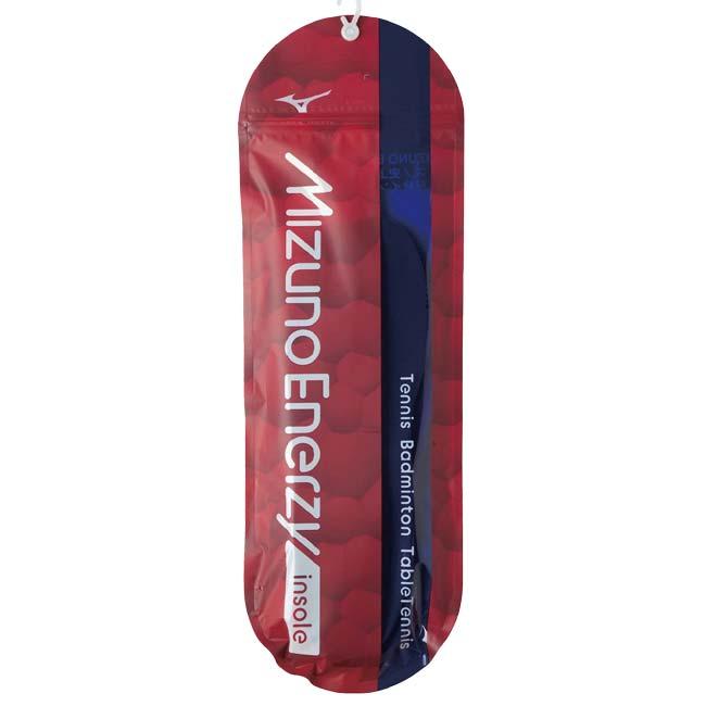 ミズノ(MIZUNO) ユニセックス エナジーインソール ラケットスポーツ用 中敷き 61GZ220309 ネイビー×レッド(25y8m) | MIZUNO | 02