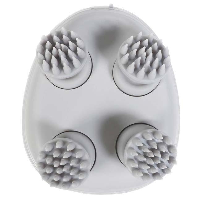 ヘッドスパを楽しもう ハック(HAC) ヘッドリフレッシャー IPX4防水 USB充電式 自動オフ機能 強さ三段階 簡単操作 HAC5134A ホワイト(26y4m) |  | 02