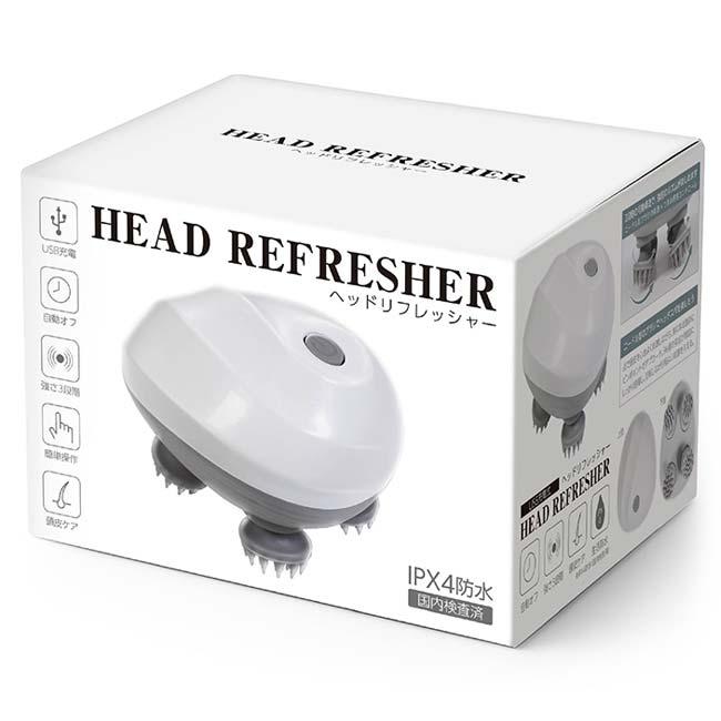 ヘッドスパを楽しもう ハック(HAC) ヘッドリフレッシャー IPX4防水 USB充電式 自動オフ機能 強さ三段階 簡単操作 HAC5134A ホワイト(26y4m) |  | 04