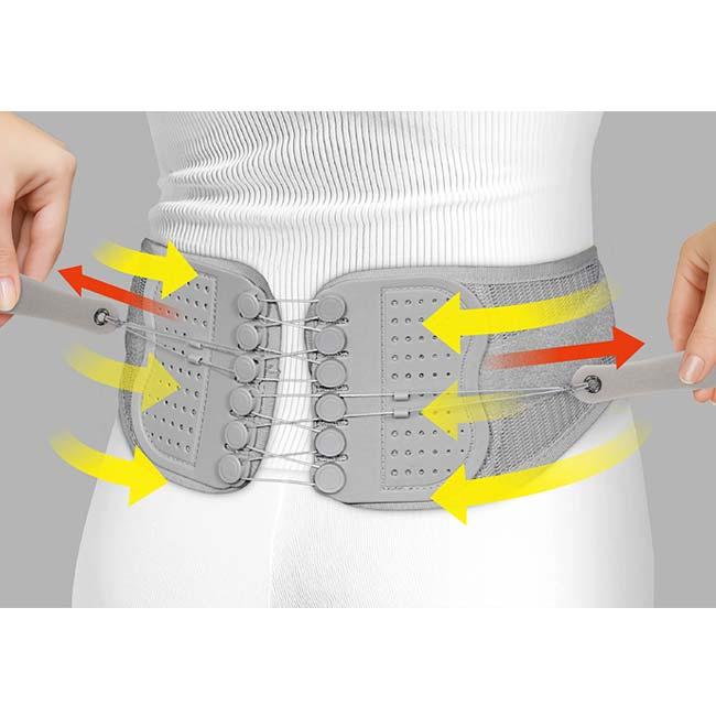 しっかり骨盤をサポート ハック(HAC) スーパースリム骨盤サポーター 男女専用 メッシュ構造 強力フィット コンパクト設計 HAC5306／5307／5308 グレー(26y4m) |  | 05