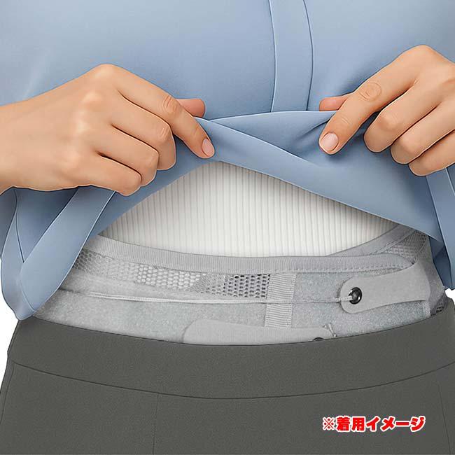 しっかり骨盤をサポート ハック(HAC) スーパースリム骨盤サポーター 男女専用 メッシュ構造 強力フィット コンパクト設計 HAC5306／5307／5308 グレー(26y4m) |  | 07