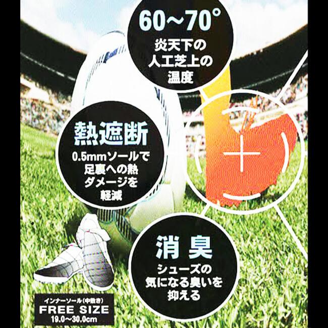 足底からの熱をシャットアウト レワード(Reward) 遮熱インナーソール フリーサイズ 19.0-30.0cm対応 AC-201-シルバー(22y6m) |  | 03