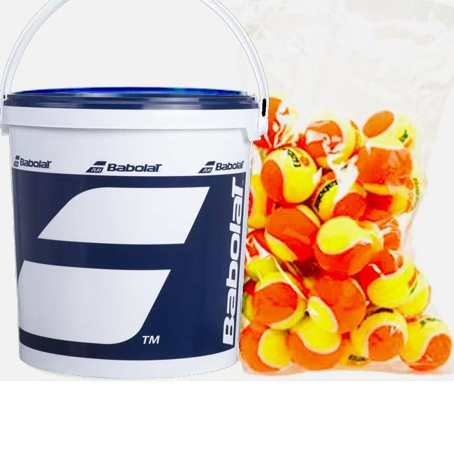 36球入り バボラ(Babolat) Orange Box X36 オレンジボックス 36球 バケツ入り オレンジボール ジュニアテニスボール 513003-113(24y7m) | Babolat | 02