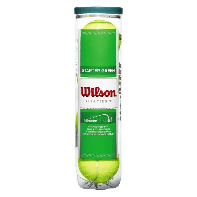 72球セット ウィルソン(Wilson) STARTER PLAY GREEN 4 スターター グリーン ミディボール キッズテニスボール 1缶4球入り×18缶 WRT137400(24y11m) |  | 02