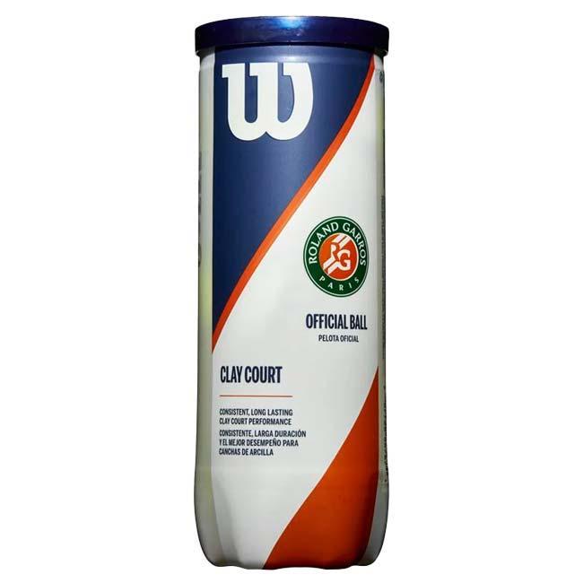 24缶入り ウィルソン(Wilson) 2023 ROLAND GARROS CLAY ローランギャロス クレイ テニスボール 1ケース(3球入×24) 全仏オープン 公式球 WRT125000(24y11m) | Wilson | 03