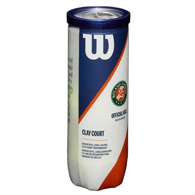 24缶入り ウィルソン(Wilson) 2023 ROLAND GARROS CLAY ローランギャロス クレイ テニスボール 1ケース(3球入×24) 全仏オープン 公式球 WRT125000(24y11m) | Wilson | 04