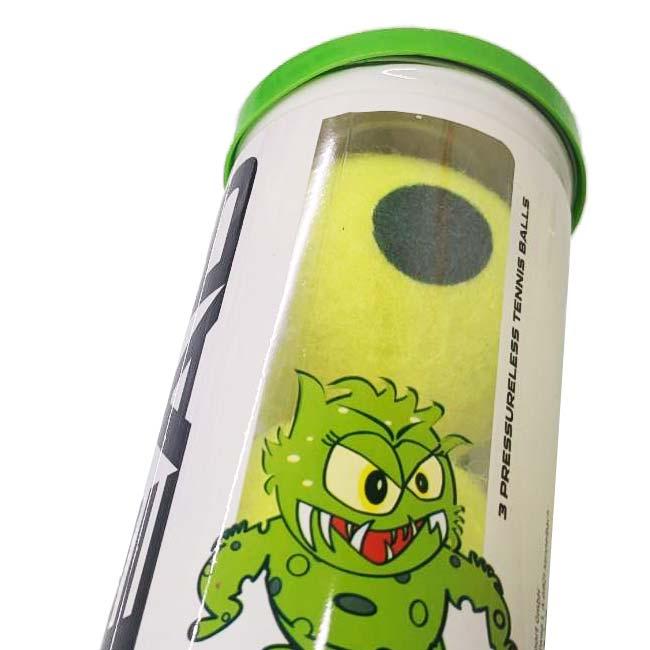 ヘッド(HEAD) T.I.P. Green 3球ボール缶 ノンプレッシャー・ボール 578199イエロー×グリーン(25y4m) | HEAD | 03