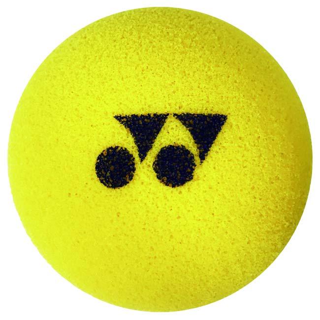ヨネックス(YONEX) キッズ用 スポンジボール ロゴ入り イエロー 1球 (23y4m) | YONEX | 01