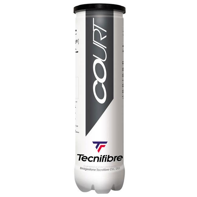 4球入りプラスチックチューブ テクニファイバー(Tecnifibre) 2021 COURT コート パフォーマンス 硬式テニスボール TBA4CT1(21y2m) | BRIDGESTONE | 01