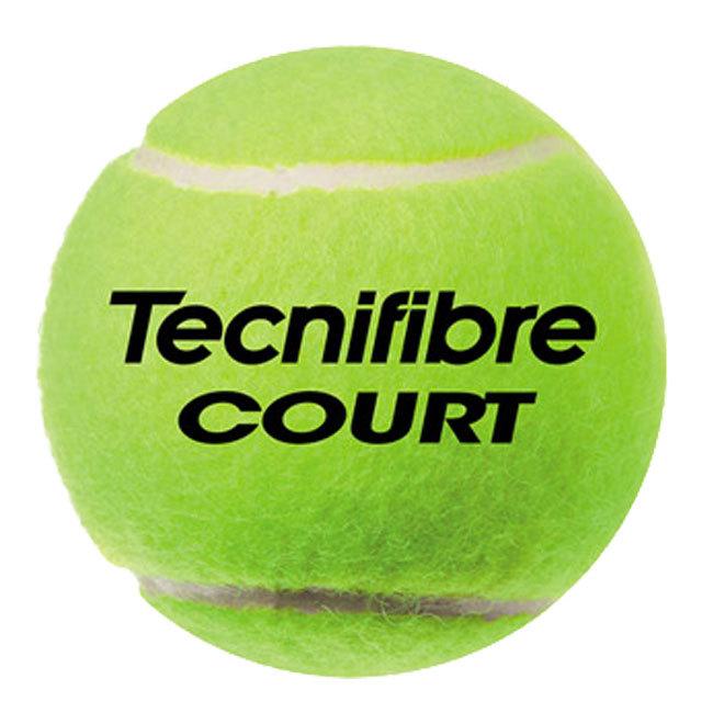 4球入りプラスチックチューブ テクニファイバー(Tecnifibre) 2021 COURT コート パフォーマンス 硬式テニスボール TBA4CT1(21y2m) | BRIDGESTONE | 02