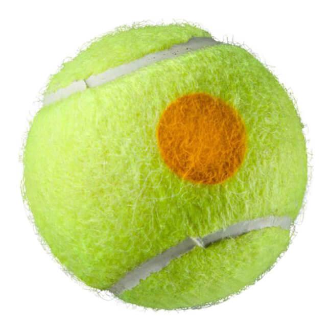 ジュニアボール1球 ボールズアンリミテッド(Balls unlimited) オレンジボール(ステージ2) ポイントマークタイプ ジュニアテニスボール (21y6m) |  | 01